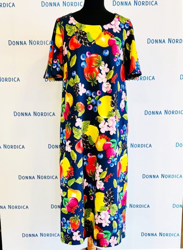 fruit print dress