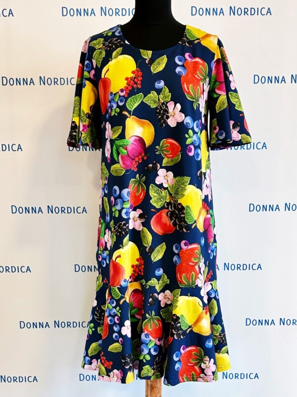 fruits print dress