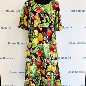 vegetable print dress