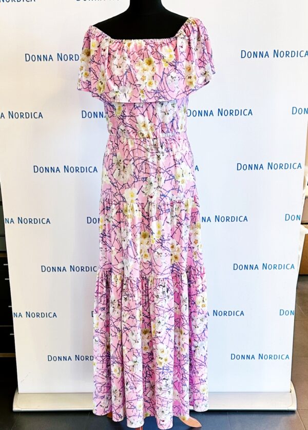 pink bloom tencel summer dress