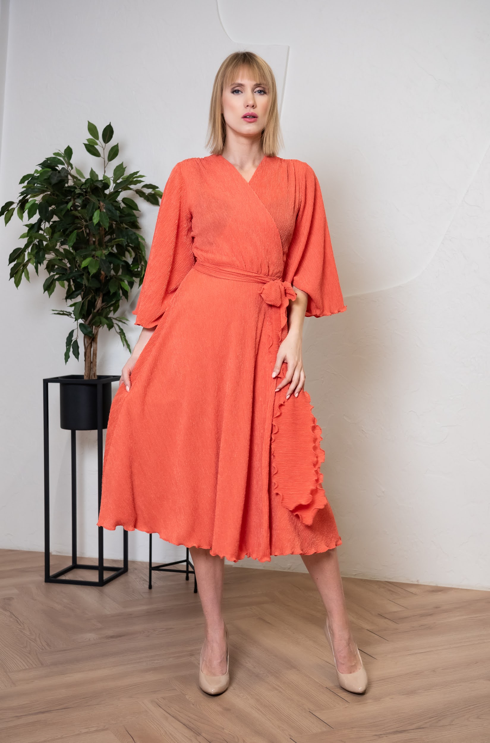 LOOJANGUPUNA wrap dress