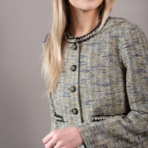 bouclet jacket beige