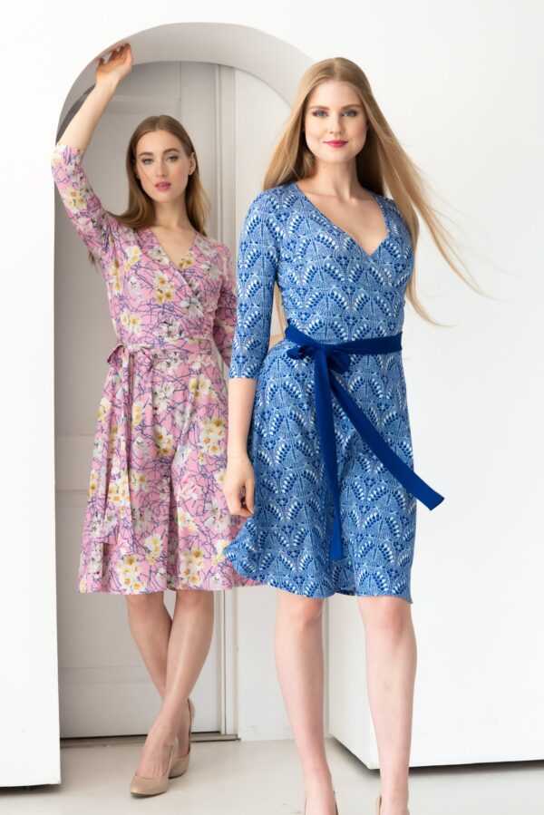 tencel wrap dress summer