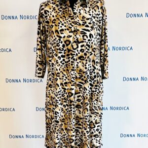 leopard print tunic dress