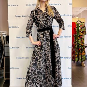 lace wrap dress maxi