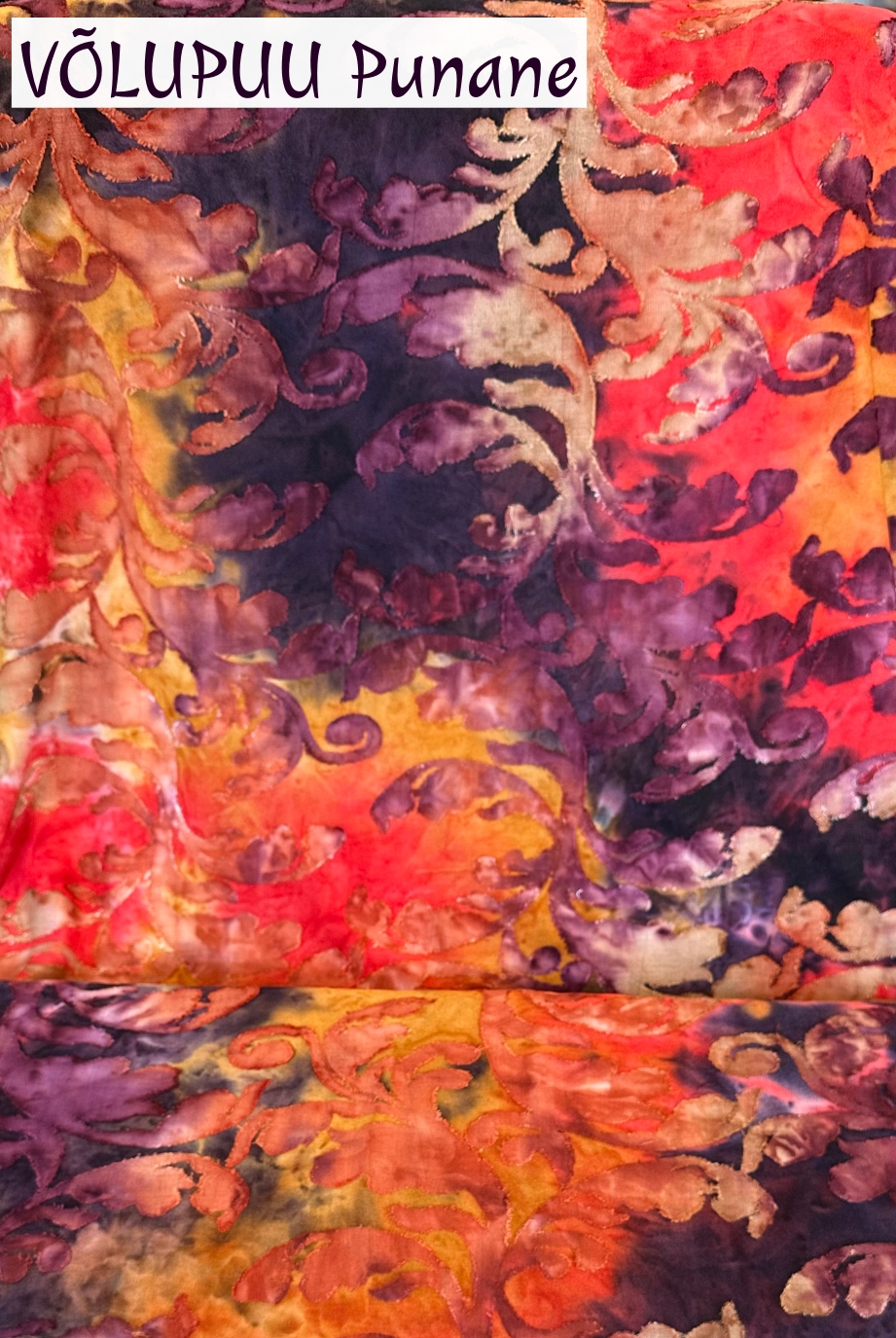 tie dye batik viscose