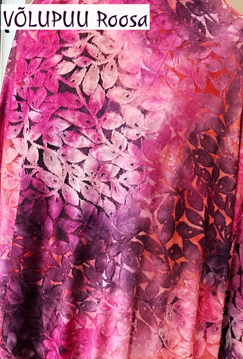 tie dye batik viscose